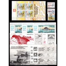 Grønland. 2-sidet planche med sort tryk og hæfter. 